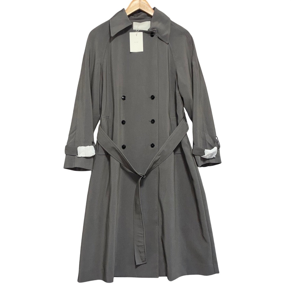 NWT Oak + Fort Oversized Trench Coat Women Size XXS